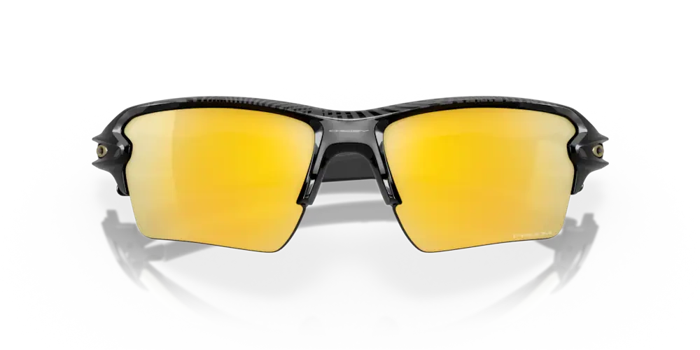 Oakley Sunglasses FLAK 2.0 XL Polished Black/Prizm 24k Polarized OO9188-95