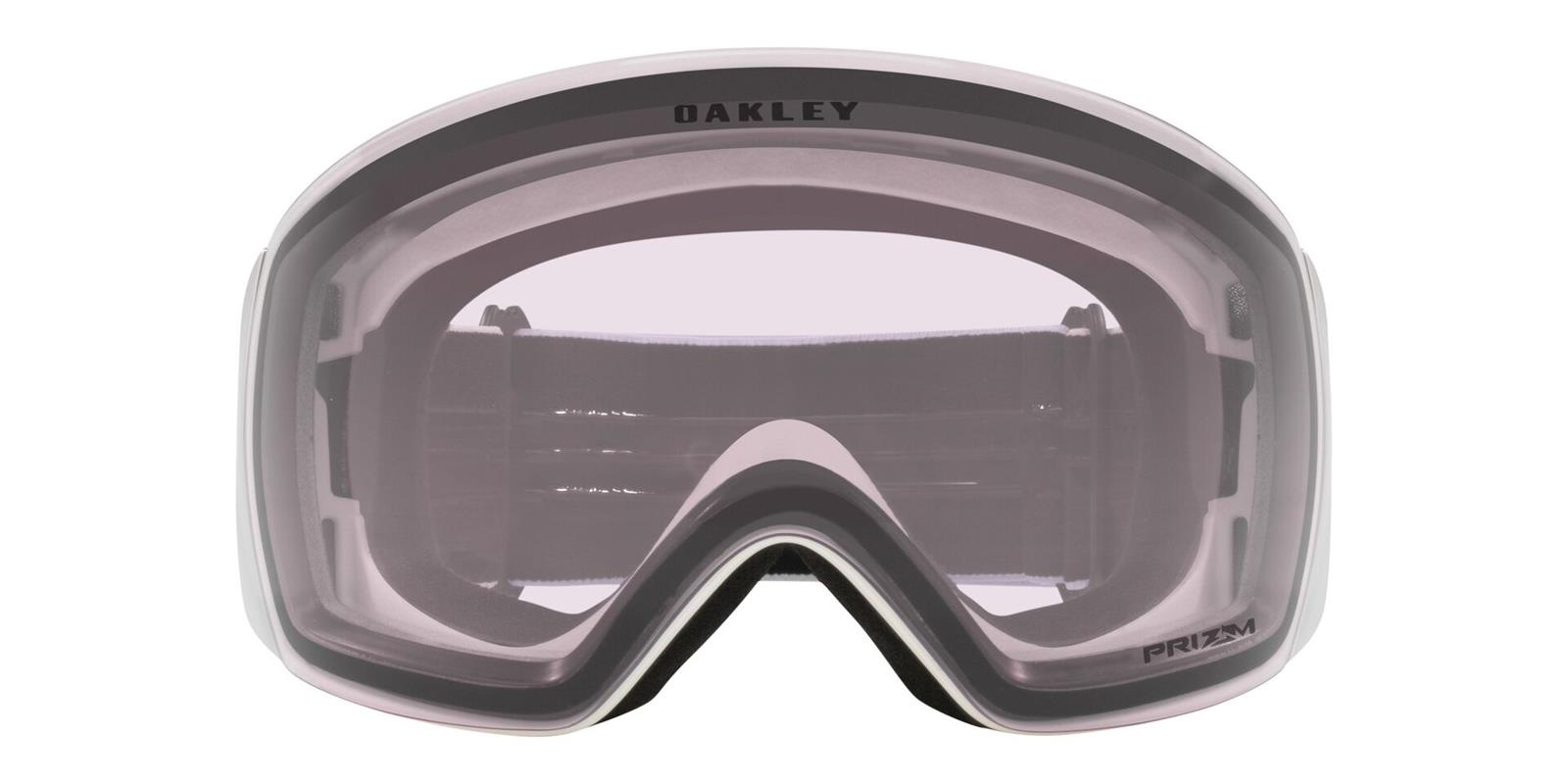OAKLEY Gogle zimowe FLIGHT DECK L Matte White/Prizm Snow Clear OO7050-98
