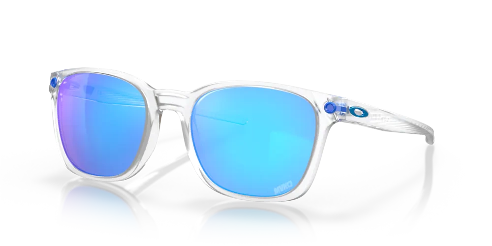 Oakley Sunglasses OJECTOR Maverick Vinales Collection Matte Clear, Prizm Sapphire OO9018-11