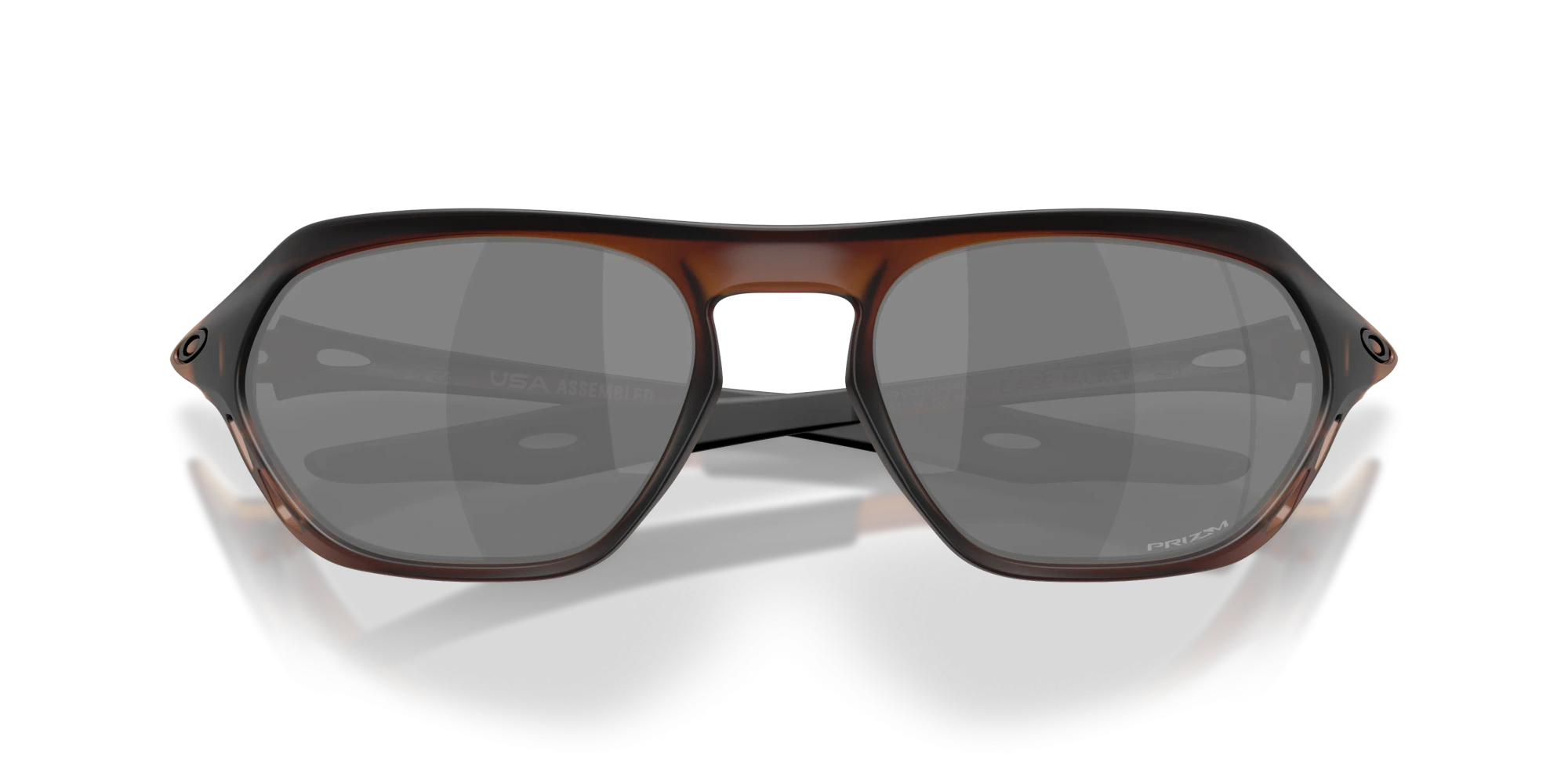 Oakley Sunglasses CAGE JACKET Matte Rootbeer/Prizm Black OO9537-04