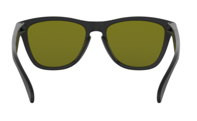 Oakley Sunglasses Frogskins Matte Black/Violet Iridium 24-298