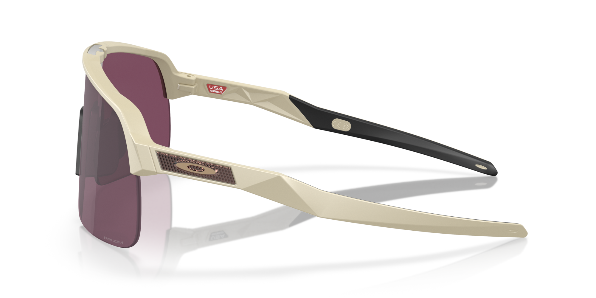 Oakley Okulary przeciwsłoneczne SUTRO LITE Matte Sand/Prizm Road Black OO9463-52