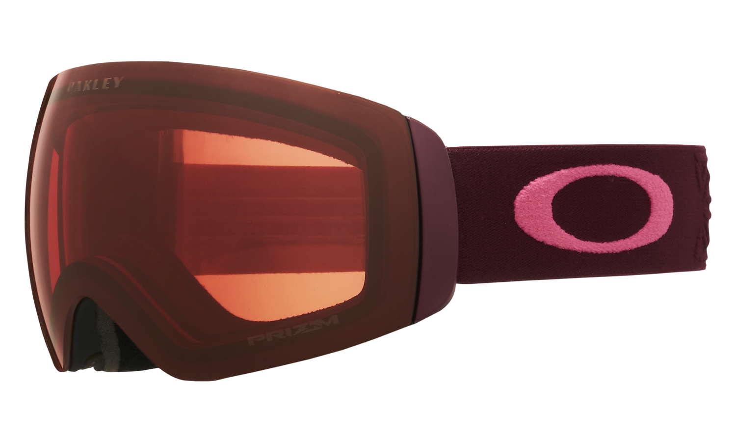 OAKLEY Gogle zimowe FLIGHT DECK M Prizm Icon Grenache Rubine/Prizm Snow Rose OO7064-86