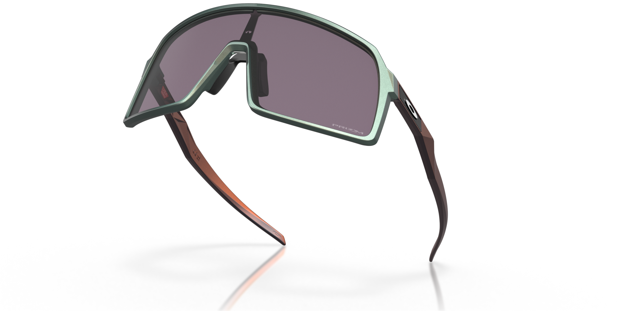 Oakley Sunglasses Sutro Verve Collection Verve Matte Silver/Blue Colorshift, Prizm Grey OO9406-97