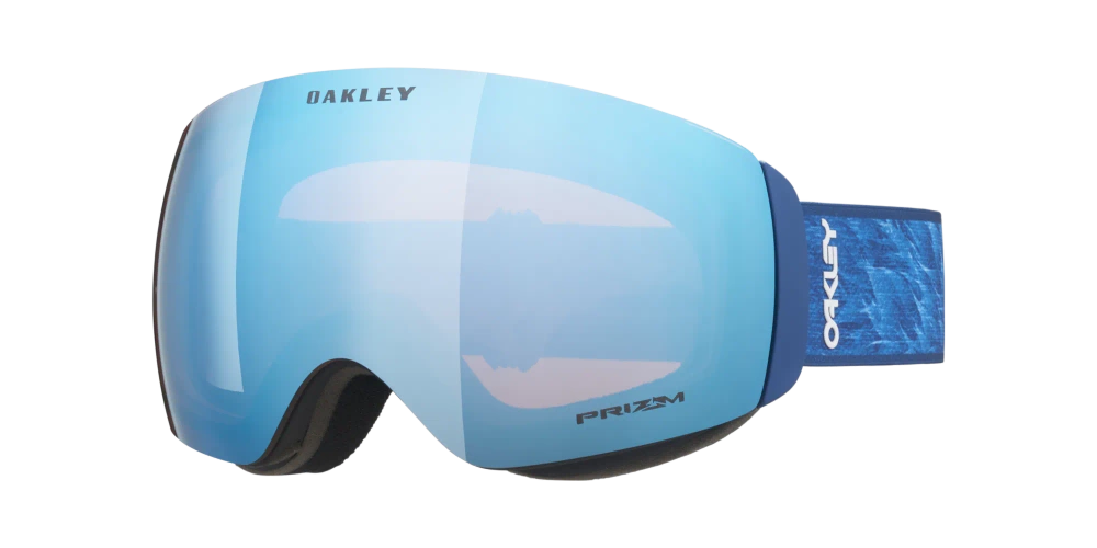OAKLEY Gogle zimowe FLIGHT DECK M Navy Blaze / Prizm Sapphire Iridium OO7064-C2