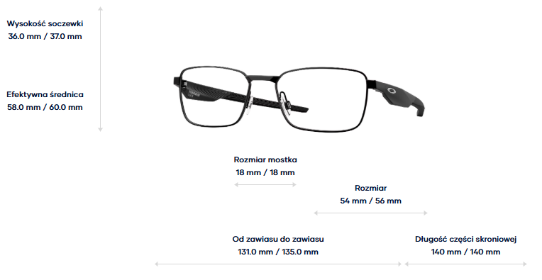 Oakley Okulary korekcyjne STEAKHOUSE OX3140-01