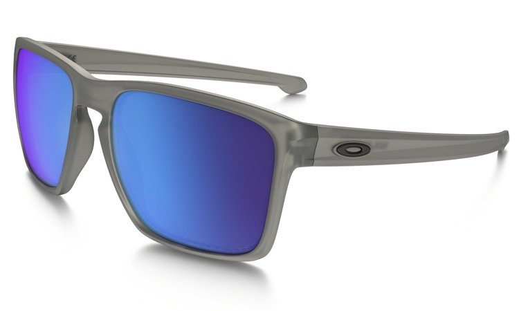Oakley Okulary SLIVER XL Matte Gray / Sapphire Iridium Polarized OO9341-03