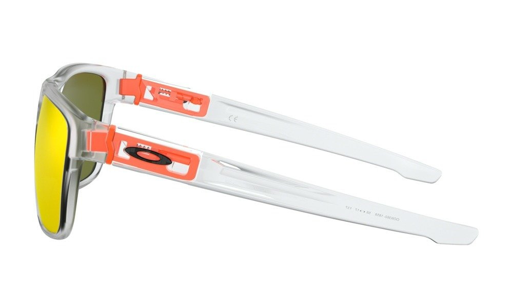 Oakley Sunglasses CROSSRANGE XL Matte Clear/Fire Iridium OO9360-18