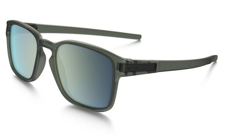 Oakley Okulary przeciwsłoneczne LATCH SQ Matte Olive/Emerald Iridium OO9353-08