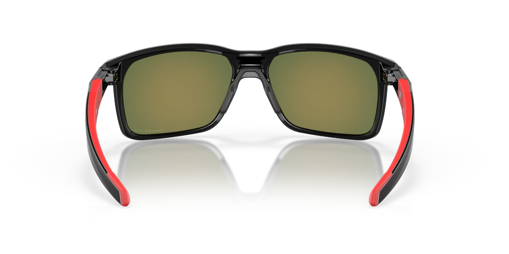 Oakley Okulary przeciwsłoneczne PORTAL X Polished Black/Prizm Ruby Polar OO9460-17