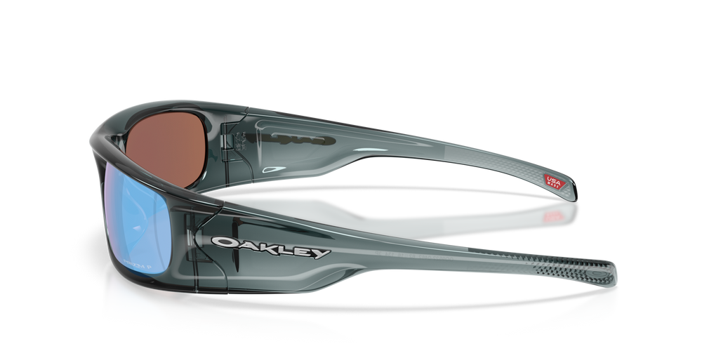 Oakley Okulary przeciwsłoneczne Highland Crystal Black / Prizm Deep Water Polarized OO9522-04