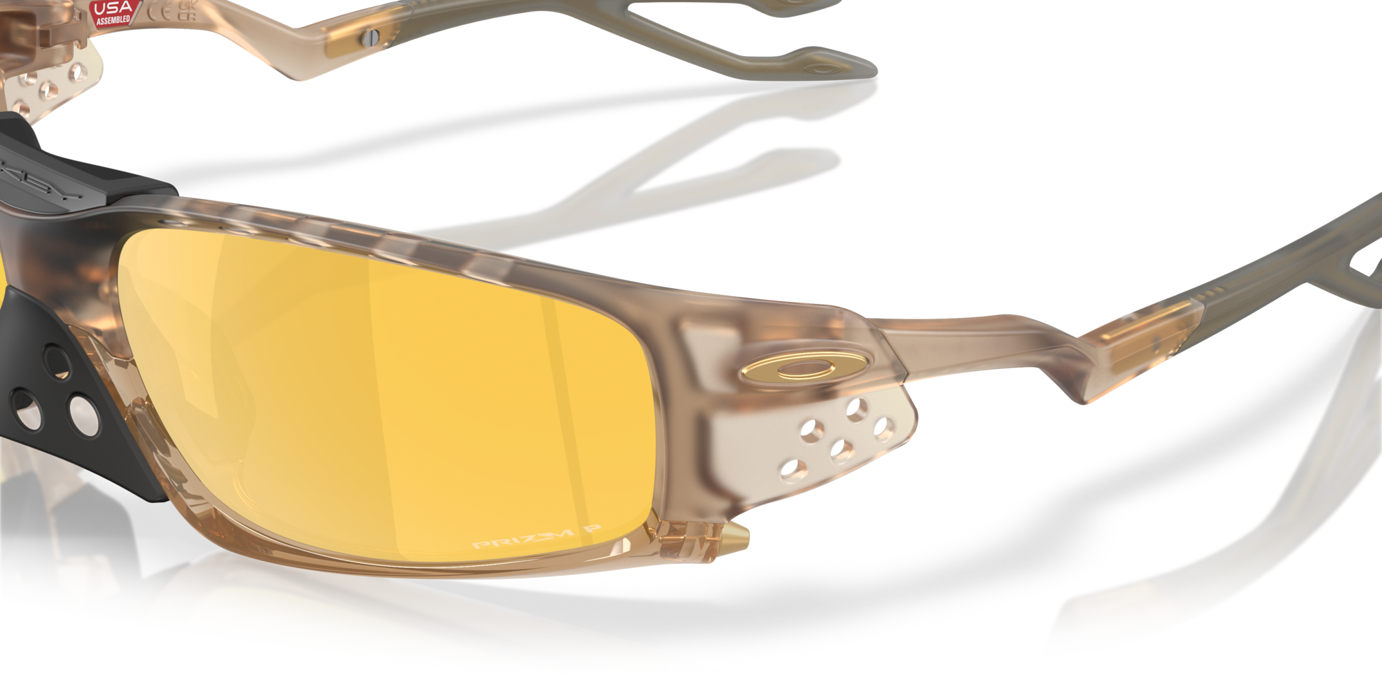 Oakley Okulary przeciwsłoneczne PLANTARIS SQ Matte Sepia / Prizm 24k Polarized OO9529-07