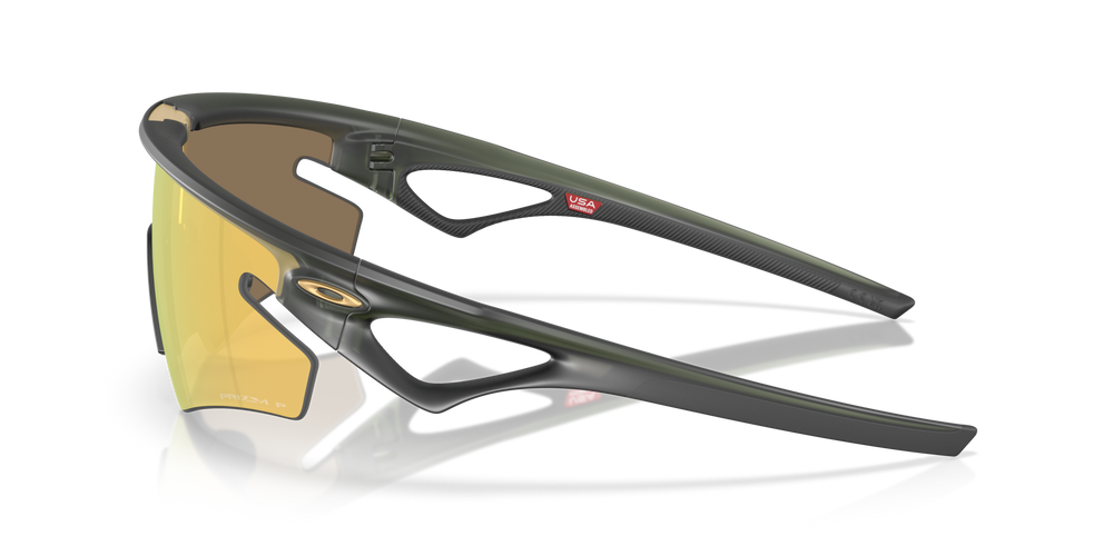 Oakley Okulary przeciwsłoneczne SPHAERA SLASH Matte olive ink / Prizm 24k polarized OO9499-05