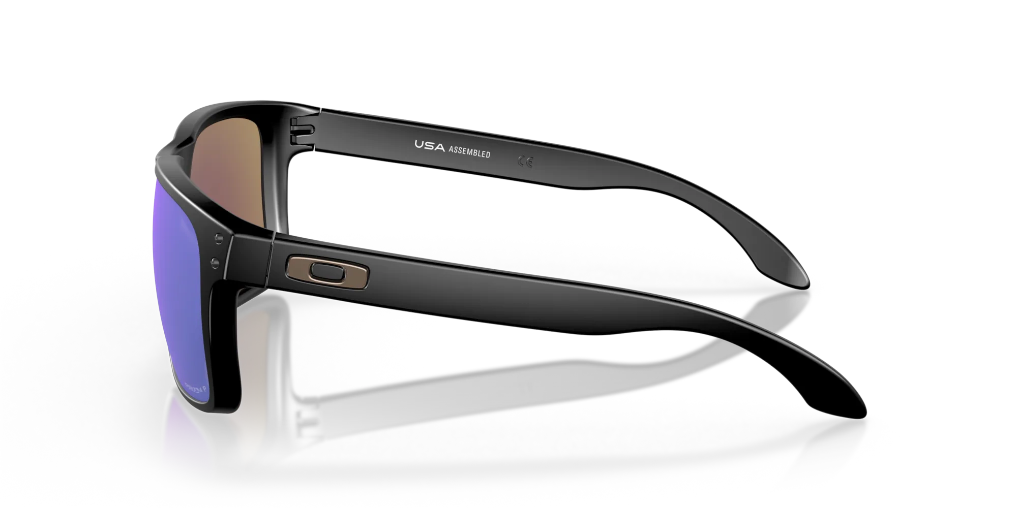 Oakley Sunglasses HOLBROOK XL Matte Black/Prizm Sapphire Polarized OO9417-21