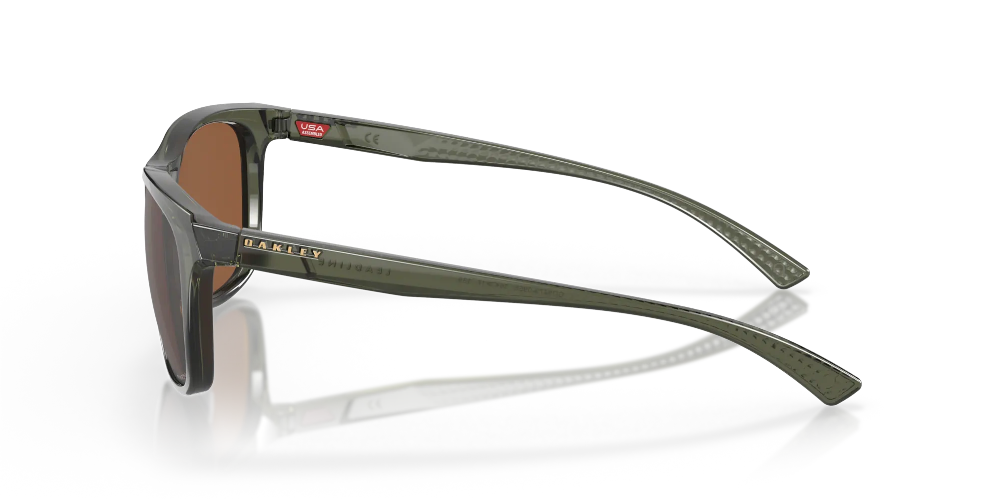 Oakley Okulary przeciwsłoneczne LEADLINE Olive Ink, Prizm Tungsten Polarized OO9473-09