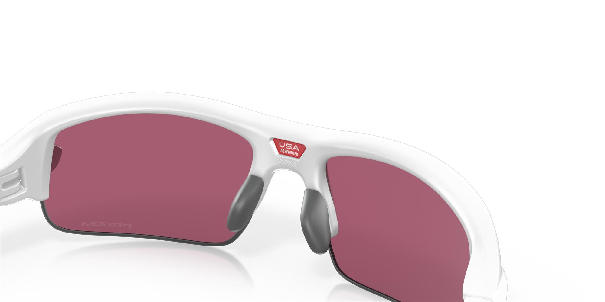 Oakley Okulary przeciwsłoneczne Flak XXS Matte White, Prizm Field OJ9008-13