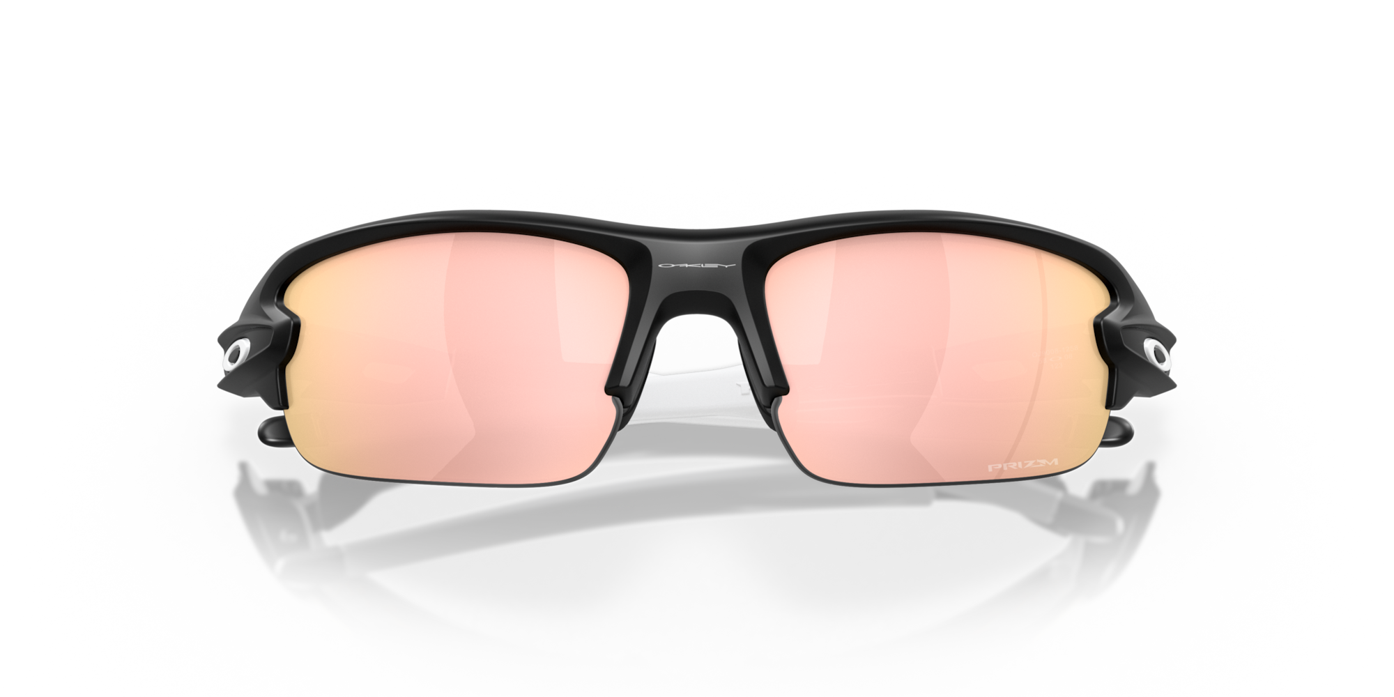 Oakley Okulary przeciwsłoneczne Flak XXS Matte Black, Prizm Rose Gold OJ9008-12