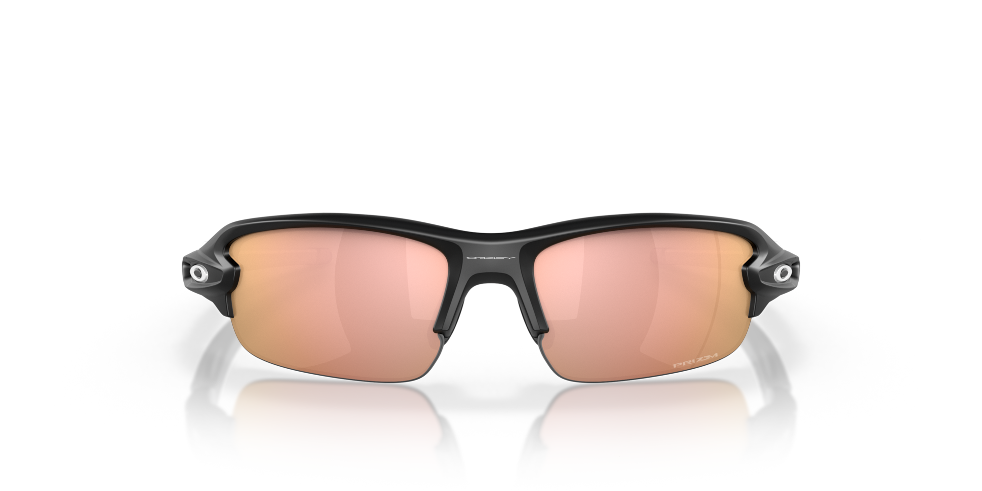 Oakley Okulary przeciwsłoneczne Flak XXS Matte Black, Prizm Rose Gold OJ9008-12