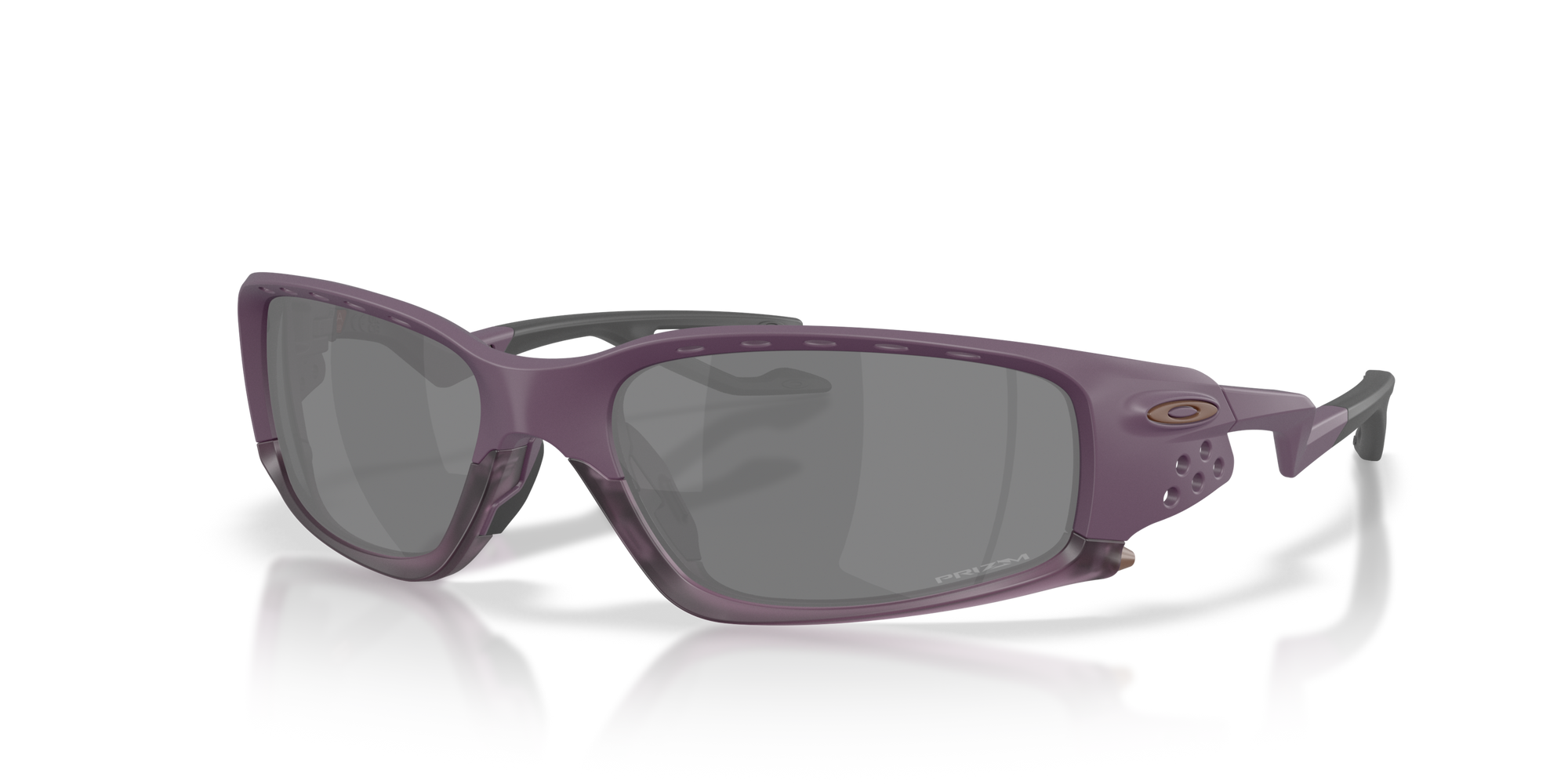 Oakley Okulary przeciwsłoneczne PLANTARIS SQ Obscura Collection Matte Aubergine/Prizm Black Polarized OO9529-09