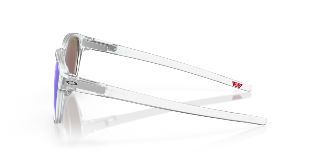 Oakley Sunglasses polarized Matte Clear, Prizm Sapphire Polarized OO9265-65