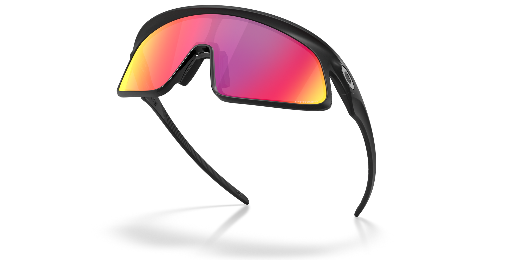 Oakley Okulary przeciwsłoneczne RSLV 141 Matte Black / Prizm Road OO9524D-01