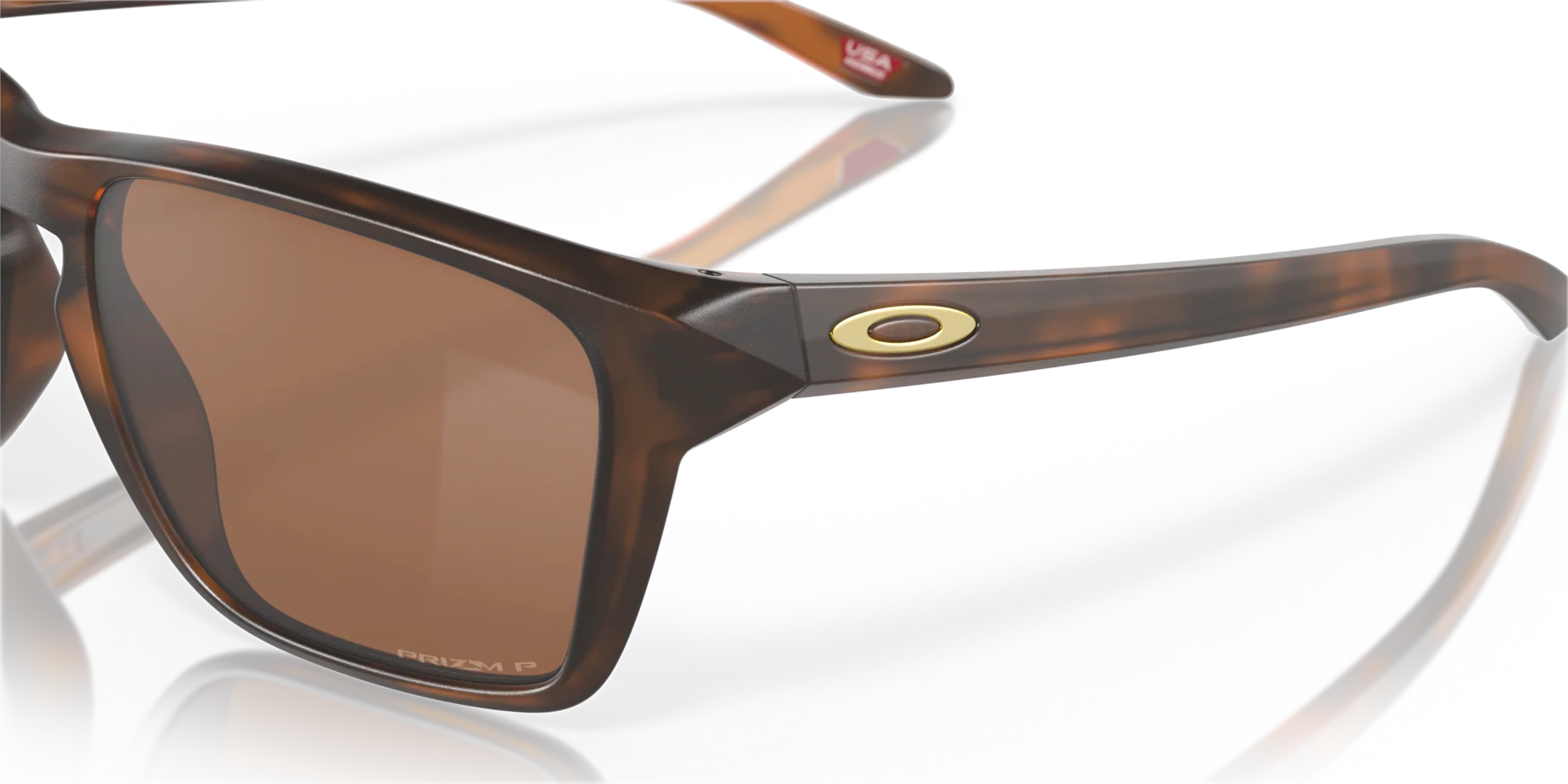 Oakley Okulary przeciwsłoneczne SYLAS Matte Brown Tortoise/Prizm Tungsten Polarized OO9448-26