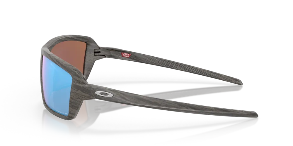 Oakley Okulary przeciwsłoneczne CABLES Woodgrain, Prizm Deep Water Polarized OO9129-06