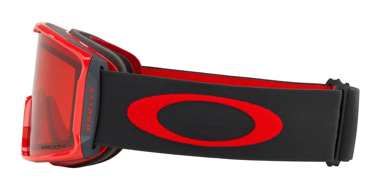 Oakley Goggles Line Miner Red Forged Iron / Prizm Snow Rose OO7070-39