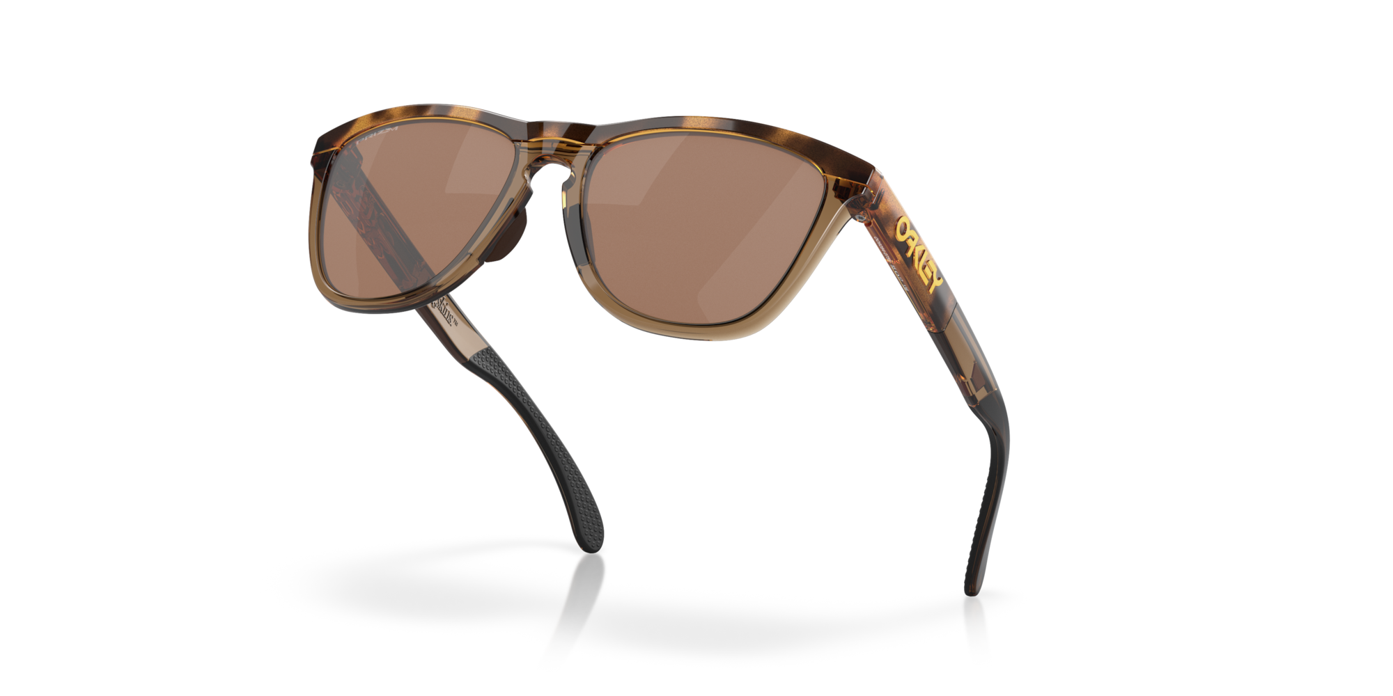 Oakley Sunglasses FROGSKINS RANGE Brown Tortoise/Brown Smoke/Prizm Tungsten Polarized OO9284-07