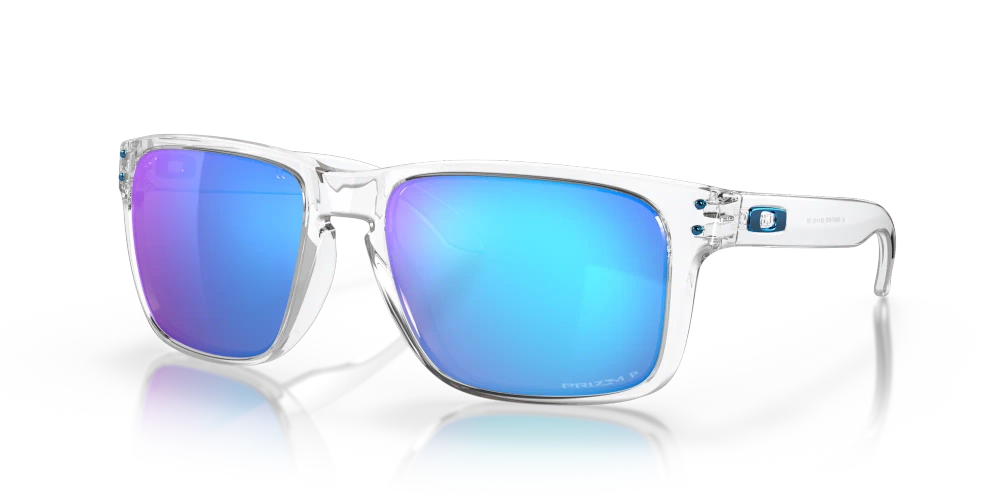 Oakley  Okulary przeciwsłoneczne HOLBROOK XL Polished Clear / Prizm Sapphire Polarized OO9417-07