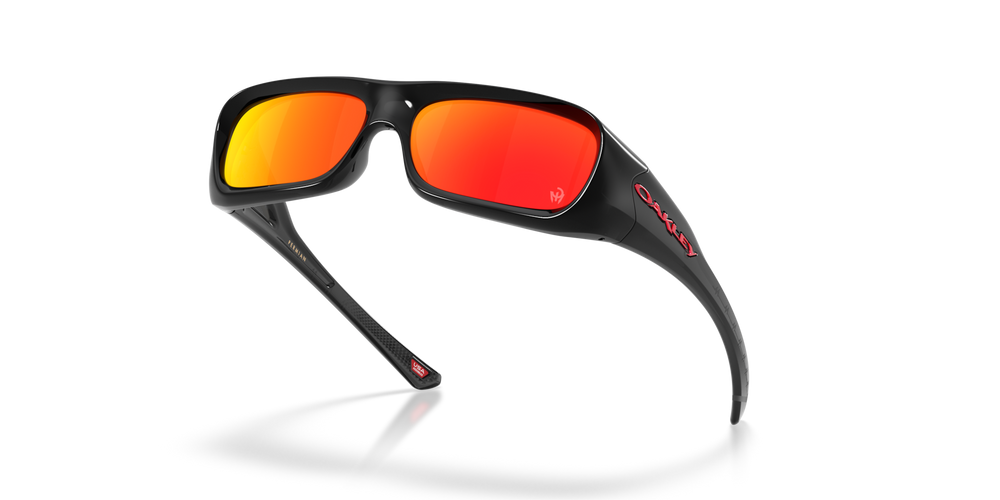 Oakley Okulary przeciwsłoneczne PERMIAN Patrick Mahomes II Collection Black Ink/Prizm Ruby OO9520-11