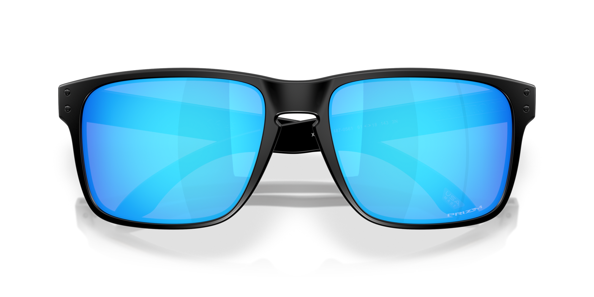 Oakley Okulary przeciwsłoneczne HOLBROOK XXL Matte Black / Prizm Sapphire OO9487-05