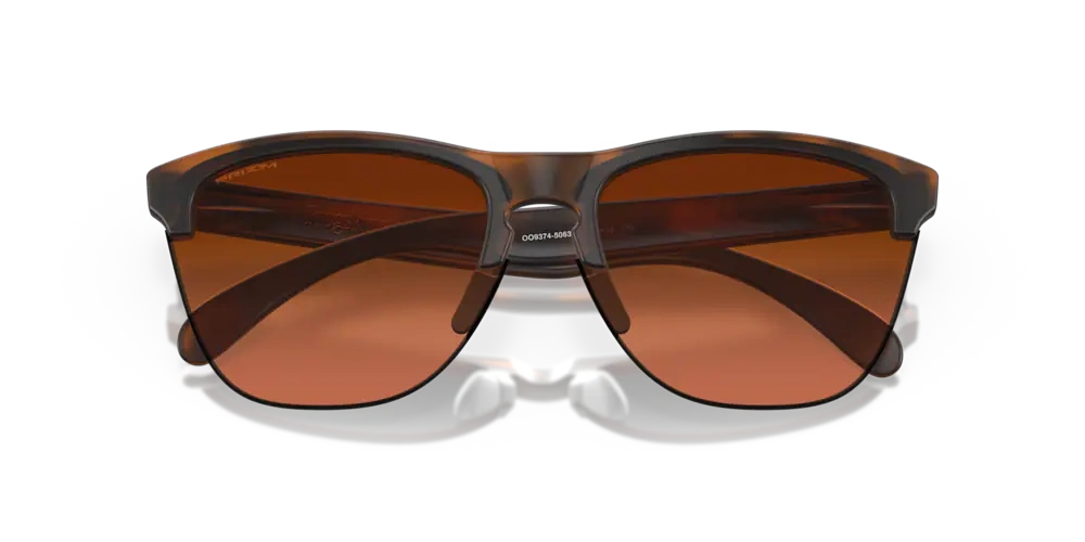 Oakley Okulary przeciwsłoneczne FROGSKINS LITE Matte Brown Tortoise, Prizm Brown Gradient OO9374-50