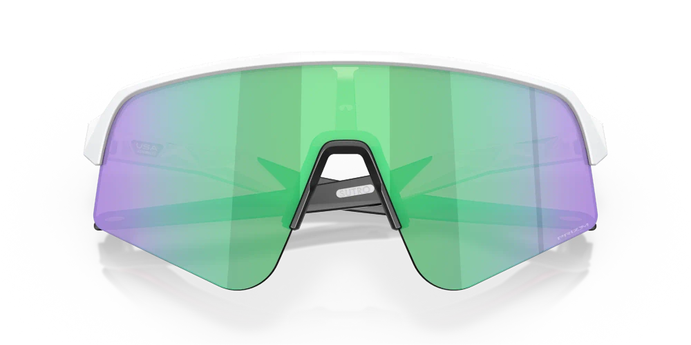Oakley Okulary przeciwsłoneczne SUTRO LITE SWEEP Matte White / Prizm Road Jade OO9465-04