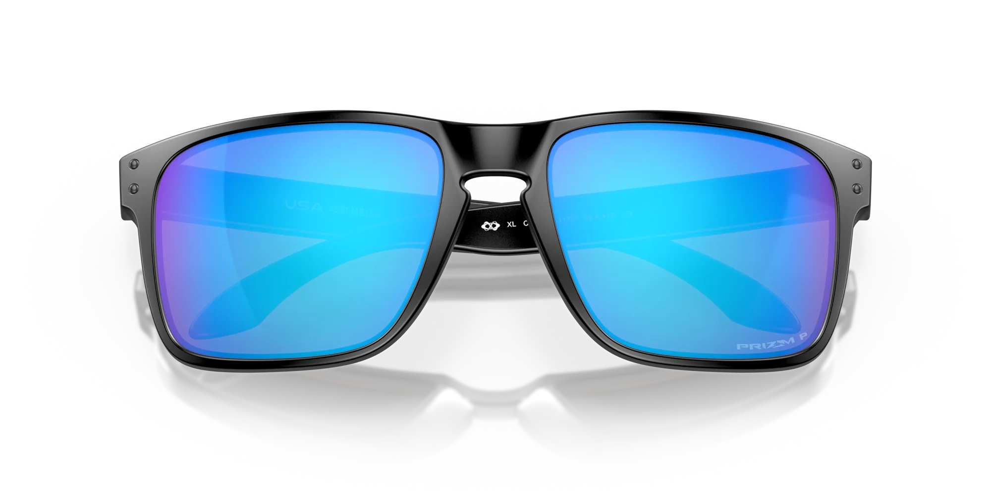 Oakley Sunglasses HOLBROOK XL Matte Black/Prizm Sapphire Polarized OO9417-21