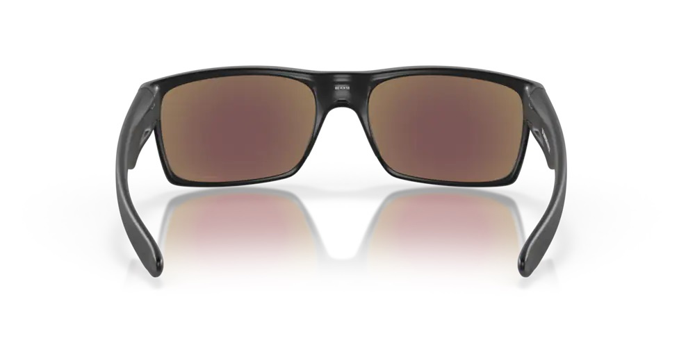 Oakley Okulary przeciwsłoneczne TWOFACE Matte Black/Prizm Sapphire Polarized OO9189-46