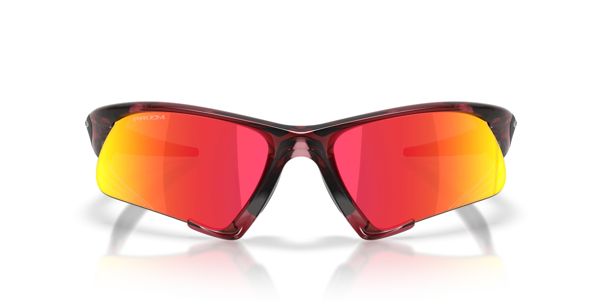 Oakley Sunglasses SUTURE JACKET Basecamp Collection Transparent Iron Red/Prizm Ruby OO9532-12
