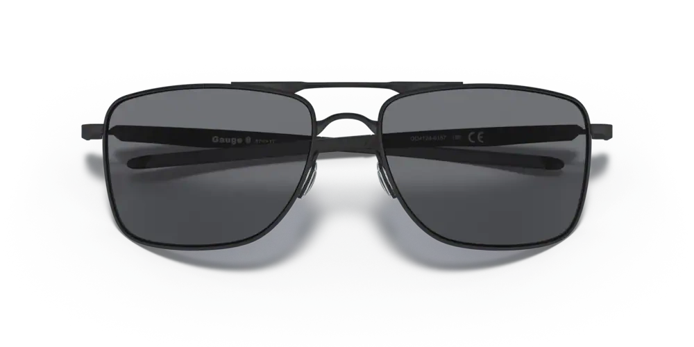 Oakley Okulary przeciwsłoneczne GAUGE 8 Matte Black/Grey OO4124-01