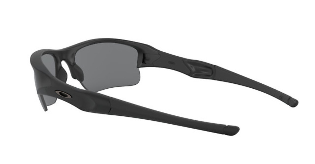 Oakley Sunglasses FLAK JACKET XLJ Matte Black/Grey Polarized OO9009 11-435