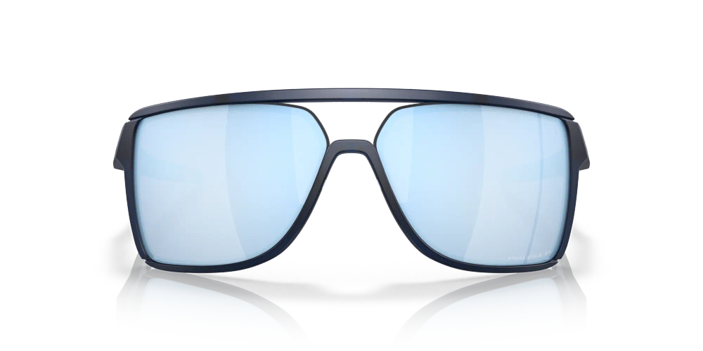 Oakley Sunglasses Castel Matte Translucent Blue, Prizm Deep Water Polarized OO9147-06