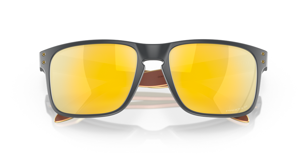 Oakley Sunglasses HOLBROOK Matte Carbon / Prizm 24K Polarized OO9102-W4