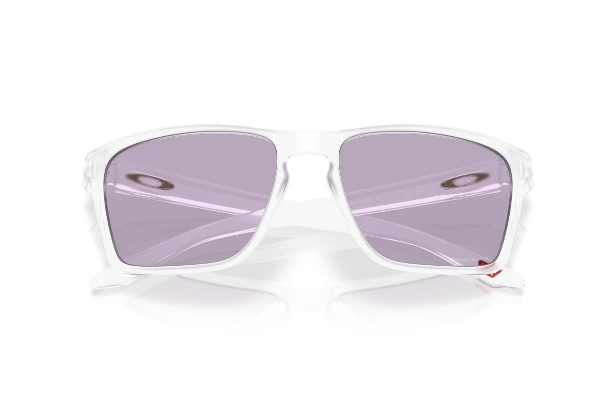 Oakley Okulary przeciwsłoneczne SYLAS Matte Clear / Prizm Slate OO9448-45