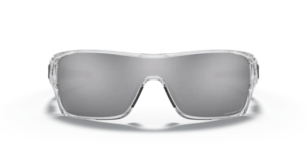 Oakley Sunglasses TURBINE ROTOR Polished Clear/ Prizm Black Polarized OO9307-16