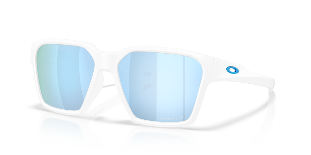 Oakley Okulary przeciwsłoneczne Briza Matte White / Prizm Deep Water Polarized OO9497-04