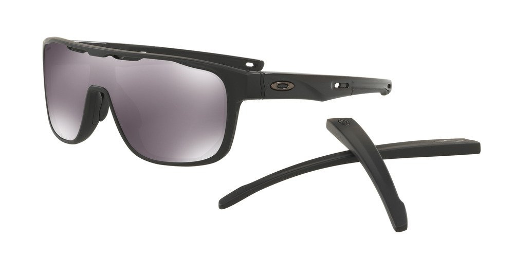 Oakley Okulary przeciwsłoneczne CROSSRANGE SHIELD Matte Black/Prizm Black OO9387-02