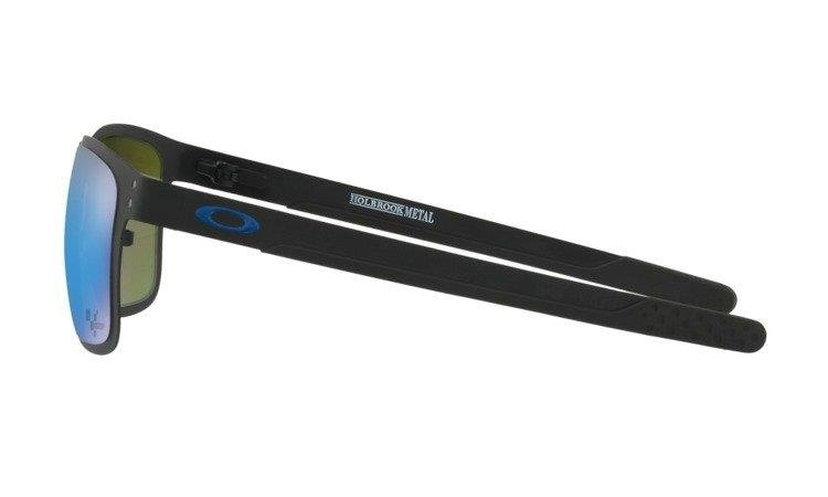 Oakley Sunglasses HOLBROOK METAL Matte Black/Prizm Sapphire OO4123-10