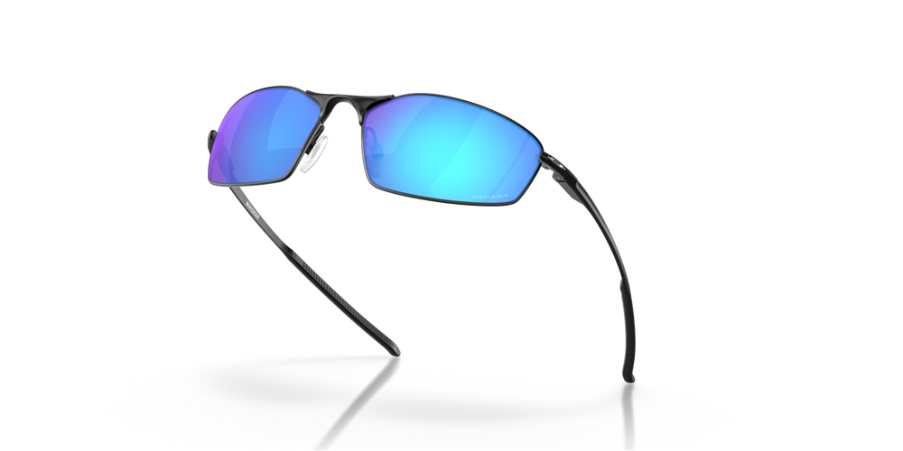 Oakley Okulary przeciwsłoneczne WHISKER Satin Black / Prizm Sapphire OO4141-14