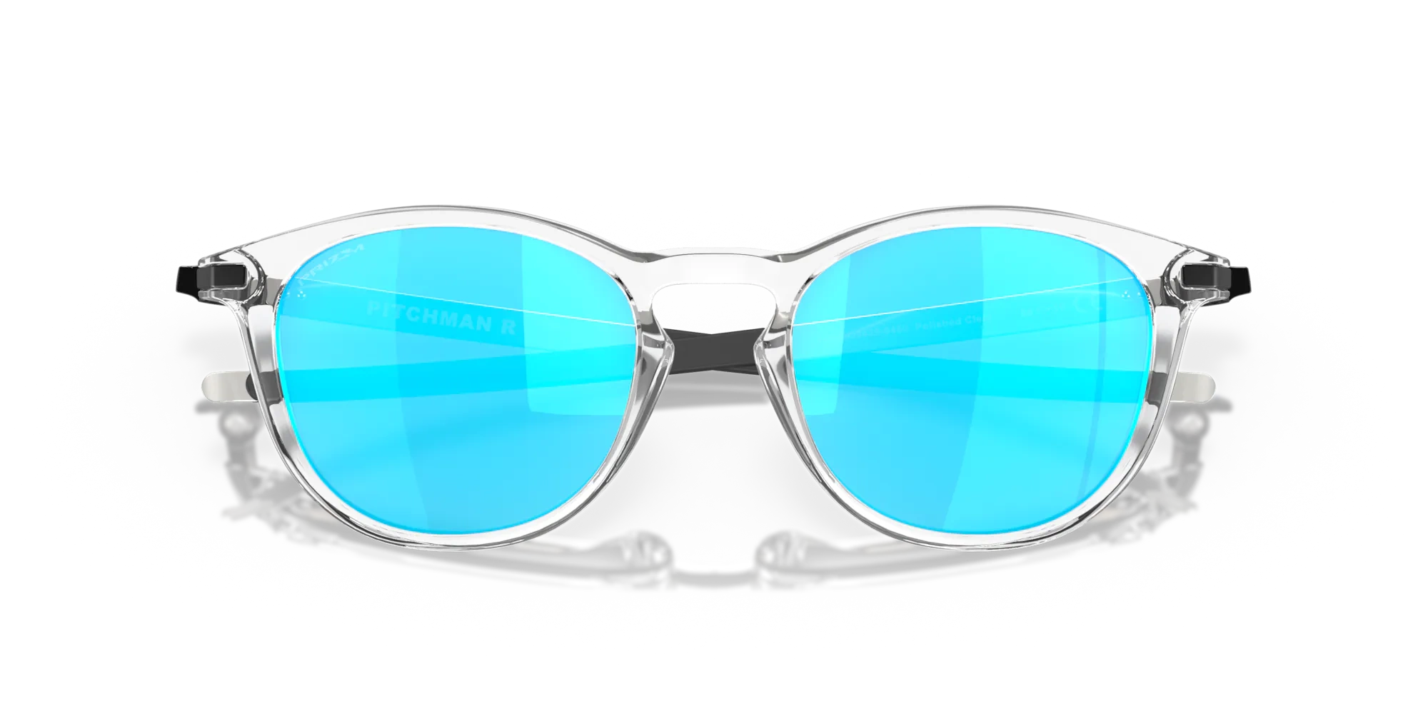 Oakley Okulary przeciwsłoneczne PITCHMAN R Polished Clear/Prizm Sapphire OO9439-04