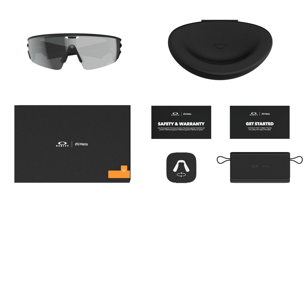 Oakley Meta Vanguard - sportowe okulary Meta AI z kamerą OW8001-07