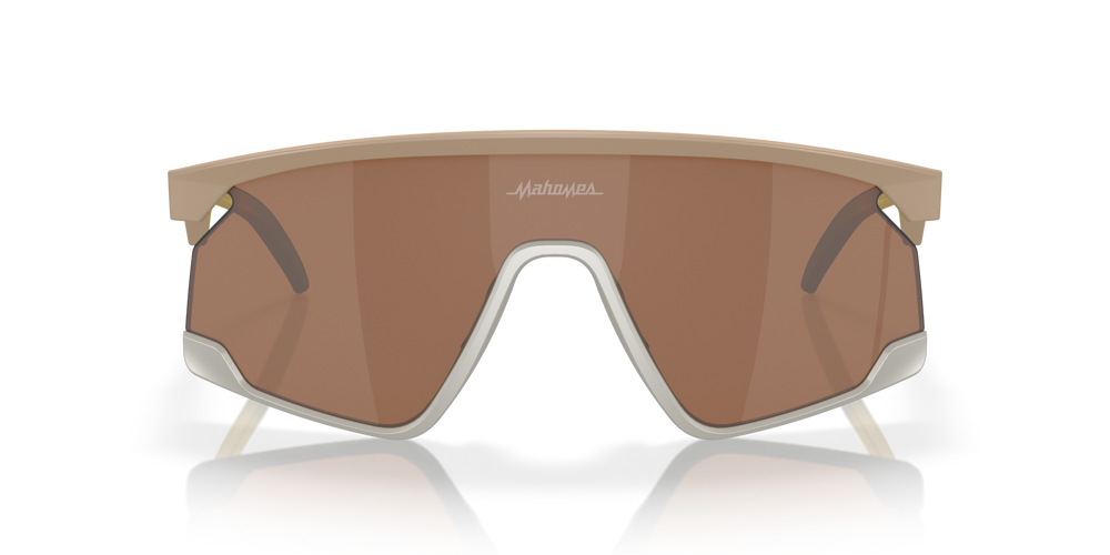 Oakley Okulary przeciwsłoneczne BXTR Patrick Mahomes II Collection Matte Terrain Tan/Prizm Tungsten OO9280-08